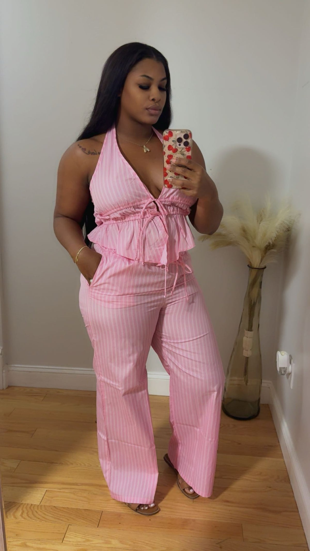 Meilas linen pants Set